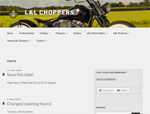 Tablet Screenshot of l-l-choppers.com